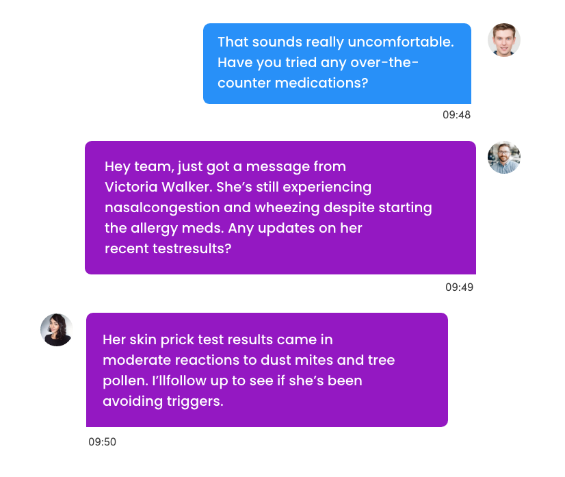 Internal Team Chat